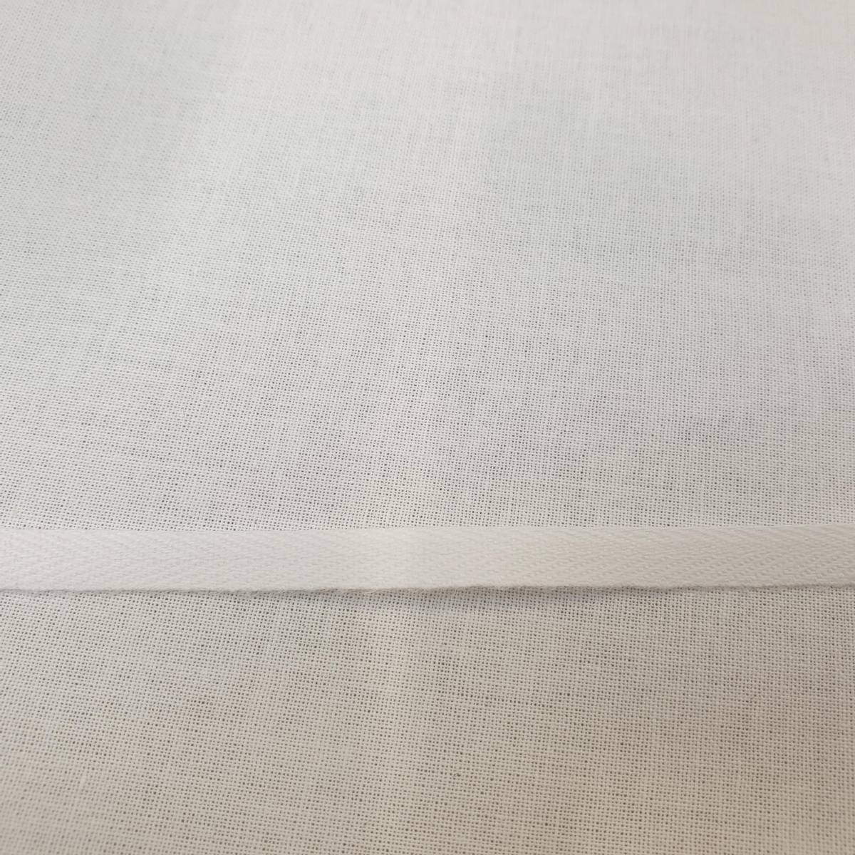 Bendelbånd 6 mm - Hvit