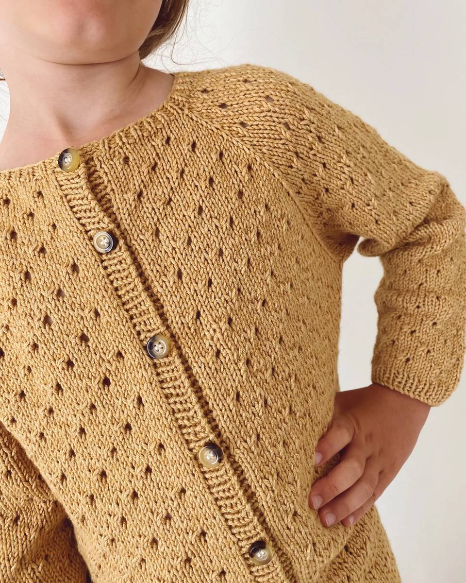 PetiteKnit - Annas Sommercardigan Junior