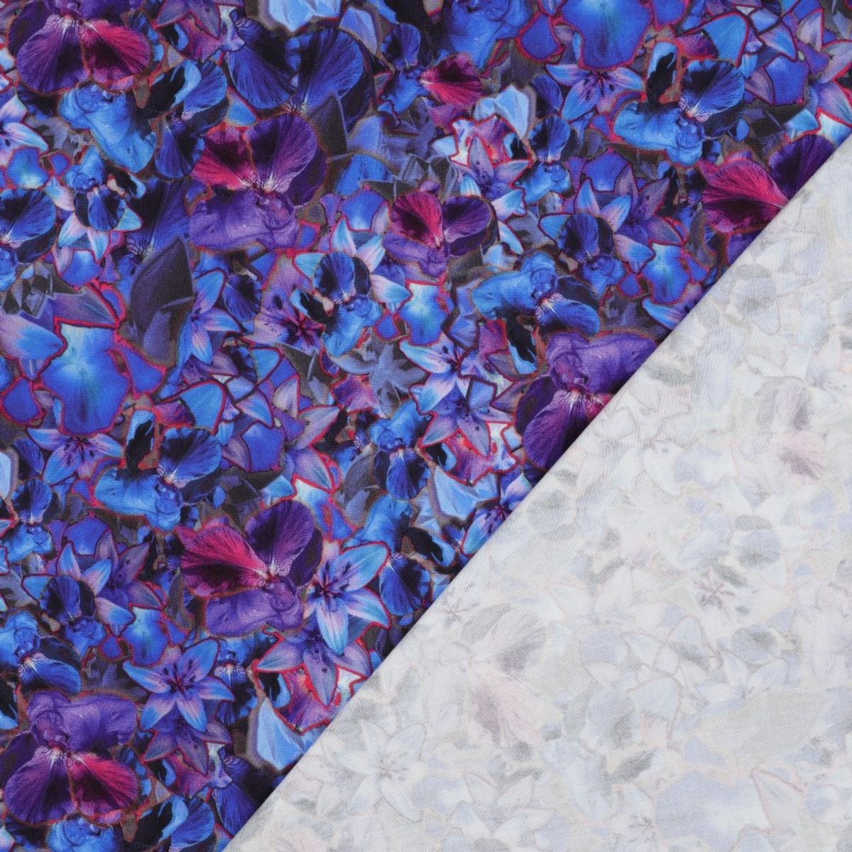 1 meter - Rosella - Vevd Viskose med stretch