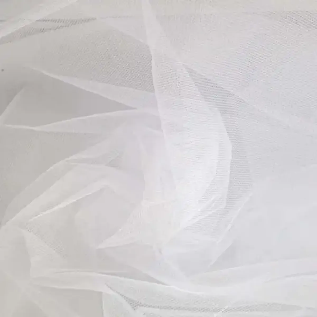 Hvit - Tyll